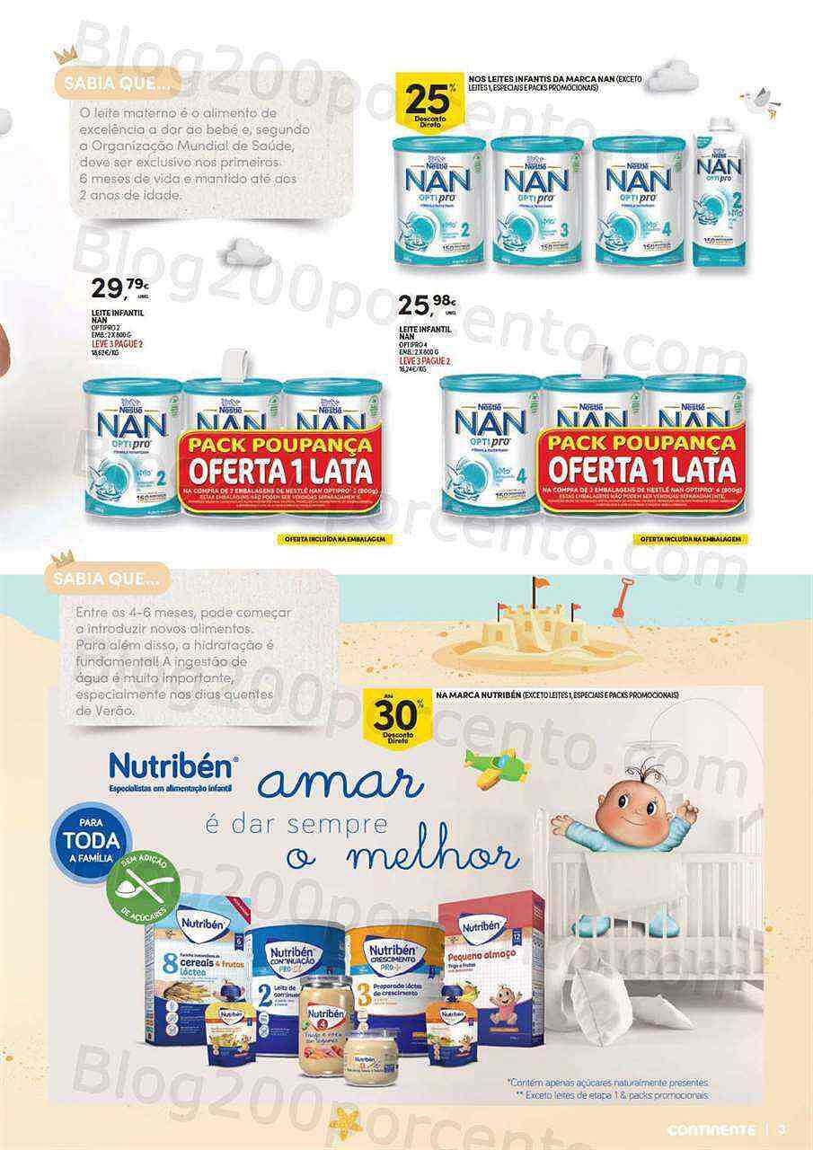 Antevisão Folheto CONTINENTE Feira do Bebé Promoções de 27 maio a 12 junho