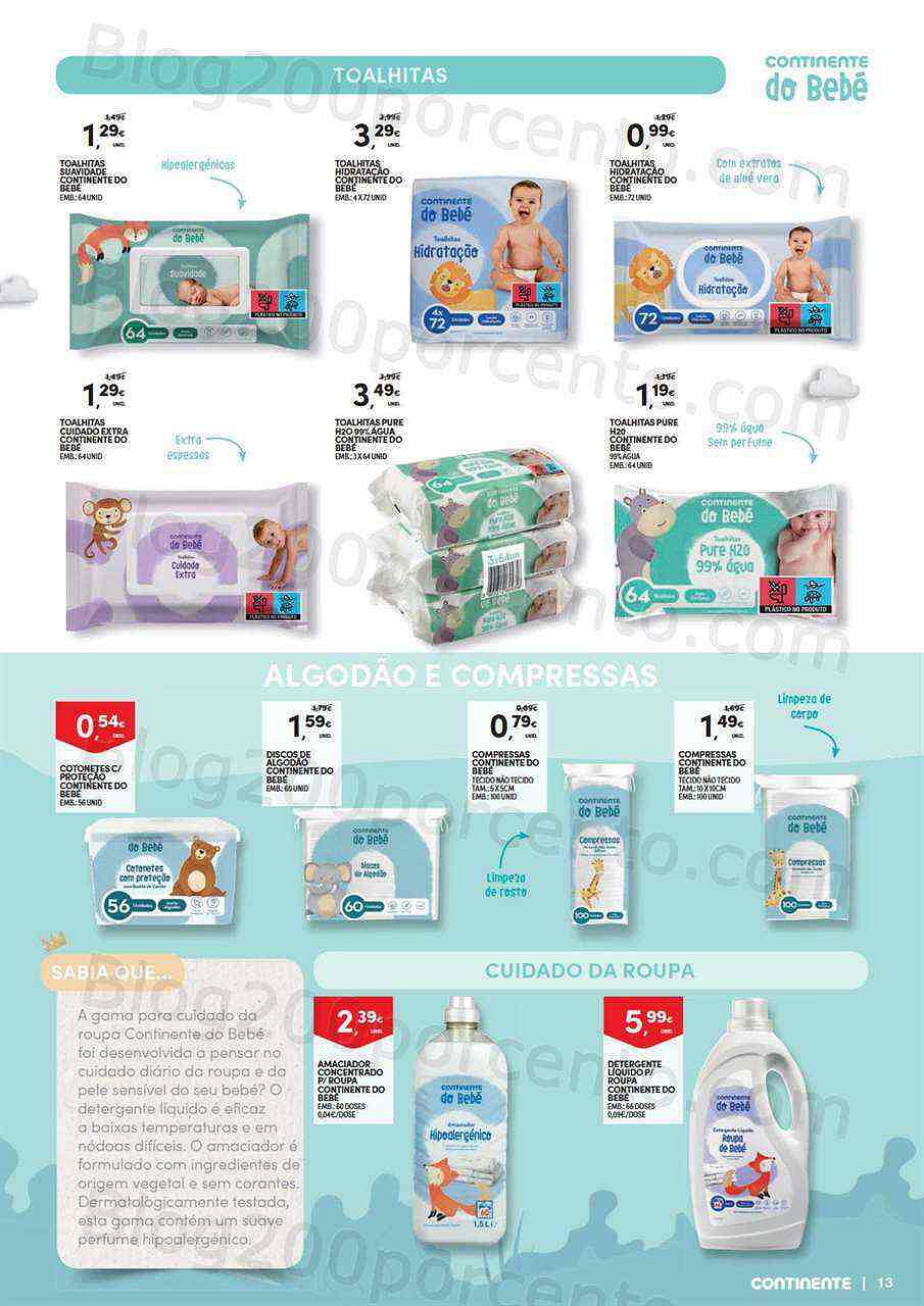 Antevisão Folheto CONTINENTE Feira do Bebé Promoções de 27 maio a 12 junho