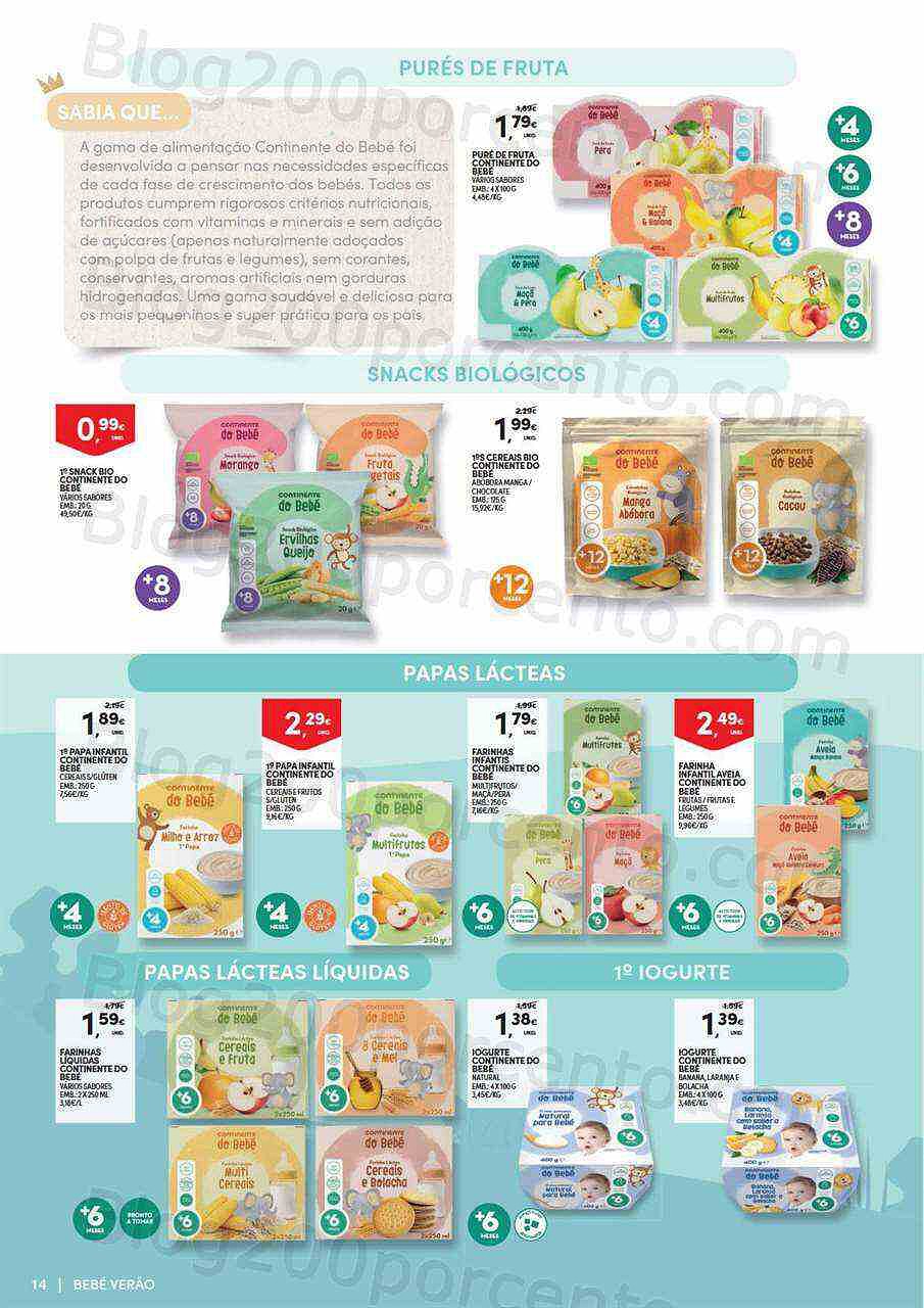 Antevisão Folheto CONTINENTE Feira do Bebé Promoções de 27 maio a 12 junho