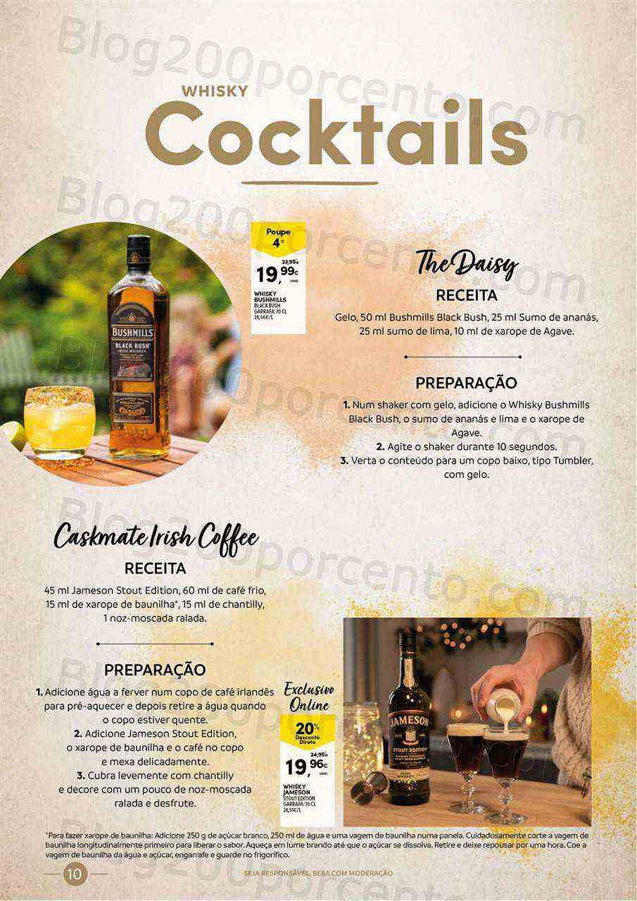 Antevisão Folheto CONTINENTE Cocktails