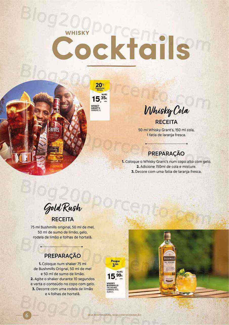 Antevisão Folheto CONTINENTE Cocktails