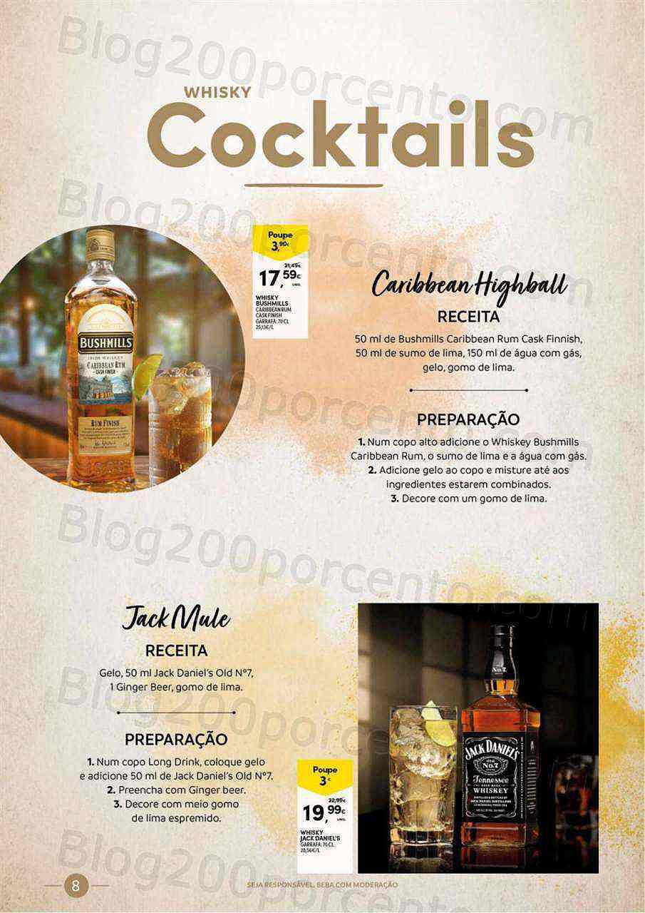Antevisão Folheto CONTINENTE Cocktails