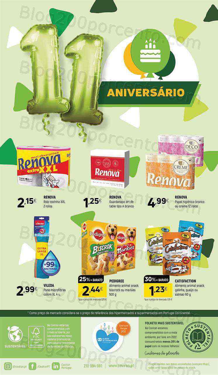 Antevisão Folheto COVIRAN Promoções de 10 a 22 maio