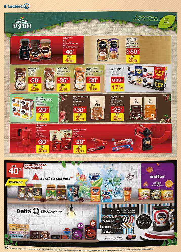 Antevisão Folheto E-LECLERC Promoções de 19 a 25 maio