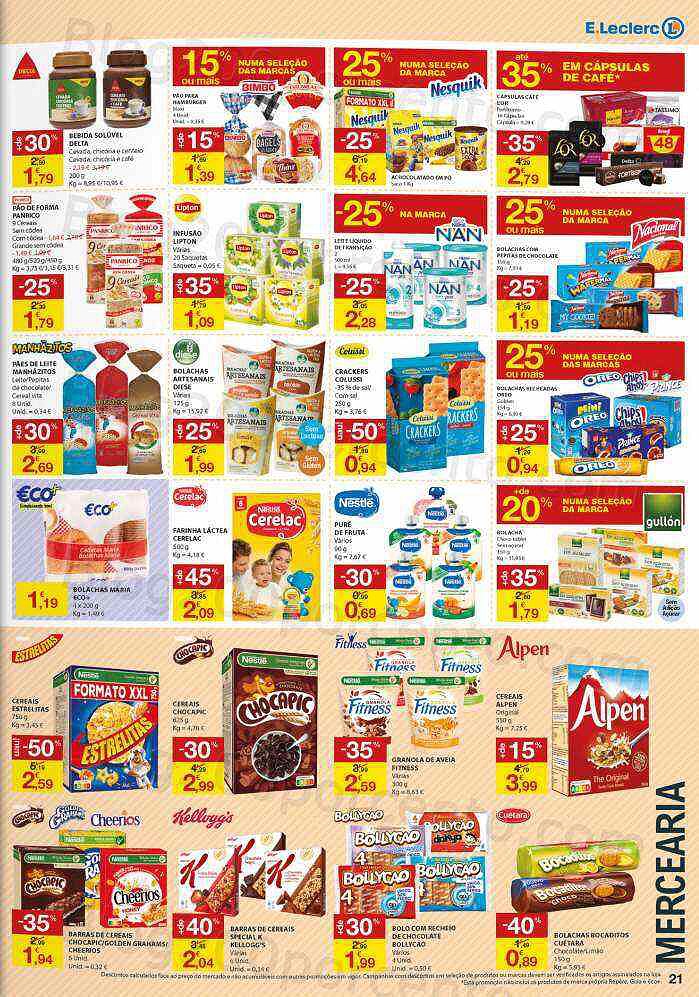 Antevisão Folheto E-LECLERC Promoções de 19 a 25 maio