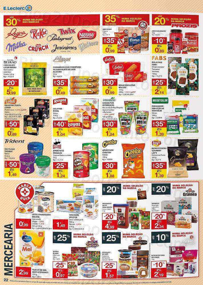 Antevisão Folheto E-LECLERC Promoções de 19 a 25 maio