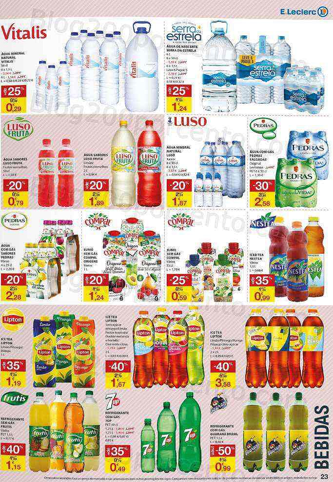 Antevisão Folheto E-LECLERC Promoções de 19 a 25 maio