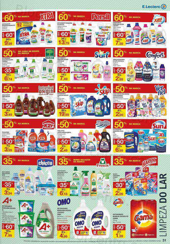 Antevisão Folheto E-LECLERC Promoções de 19 a 25 maio