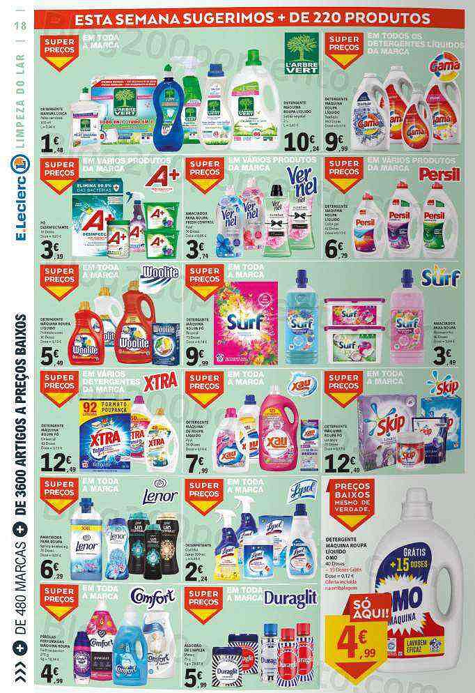 Antevisão Folheto E-LECLERC Promoções de 2 a 8 junho