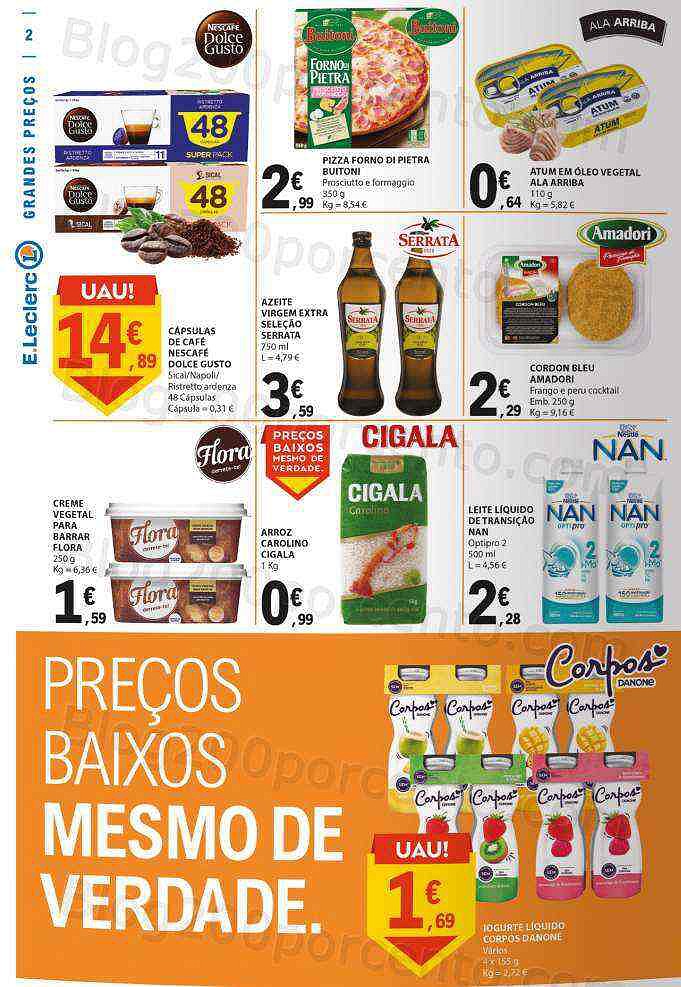 Antevisão Folheto E-LECLERC Promoções de 2 a 8 junho