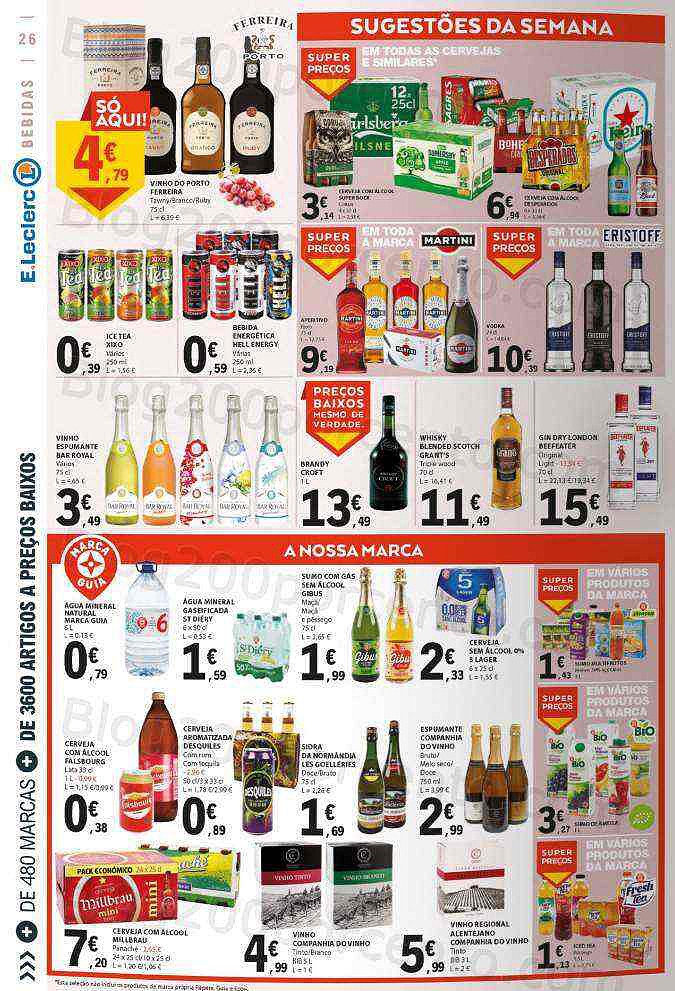 Antevisão Folheto E-LECLERC Promoções de 2 a 8 junho