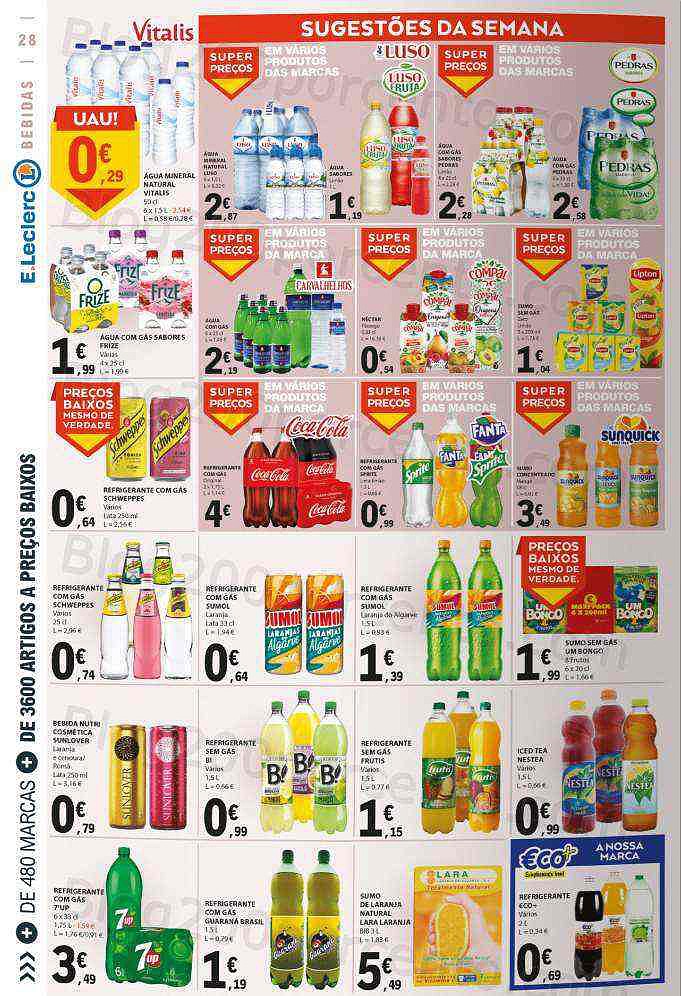 Antevisão Folheto E-LECLERC Promoções de 2 a 8 junho