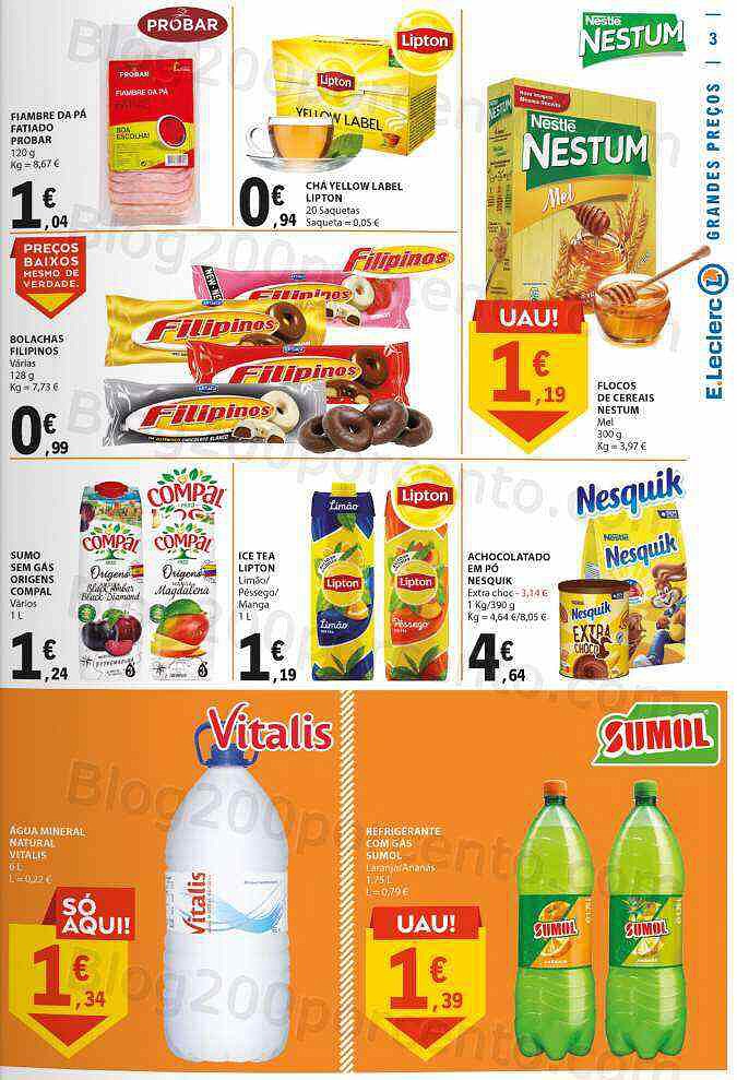 Antevisão Folheto E-LECLERC Promoções de 2 a 8 junho