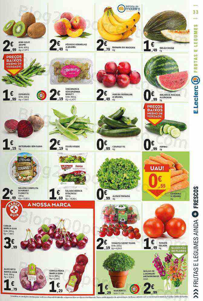 Antevisão Folheto E-LECLERC Promoções de 2 a 8 junho