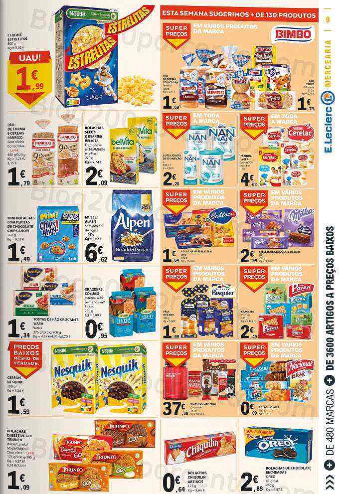 Antevisão Folheto E-LECLERC Promoções de 2 a 8 junho