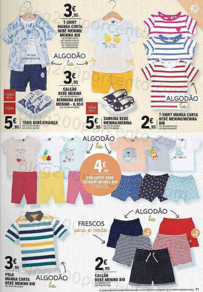 Antevisão Folheto E-LECLERC Bazar Casa Moda Promoções de 17 a 29 maio