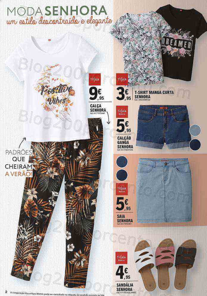 Antevisão Folheto E-LECLERC Bazar Casa Moda Promoções de 17 a 29 maio