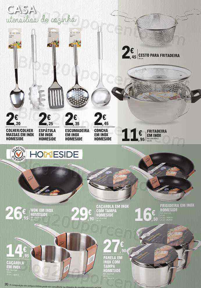 Antevisão Folheto E-LECLERC Bazar Casa Moda Promoções de 17 a 29 maio