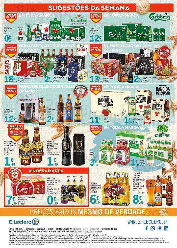 Antevisão Folheto E-LECLERC Bebé Verão Promoções de 31 maio a 12 junho