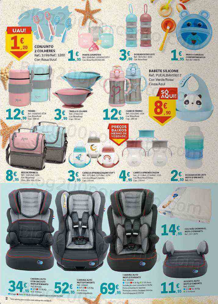 Antevisão Folheto E-LECLERC Bebé Verão Promoções de 31 maio a 12 junho