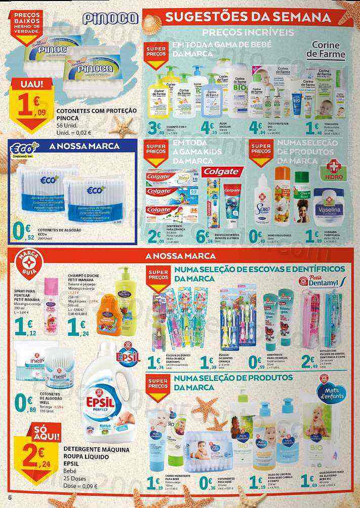 Antevisão Folheto E-LECLERC Bebé Verão Promoções de 31 maio a 12 junho