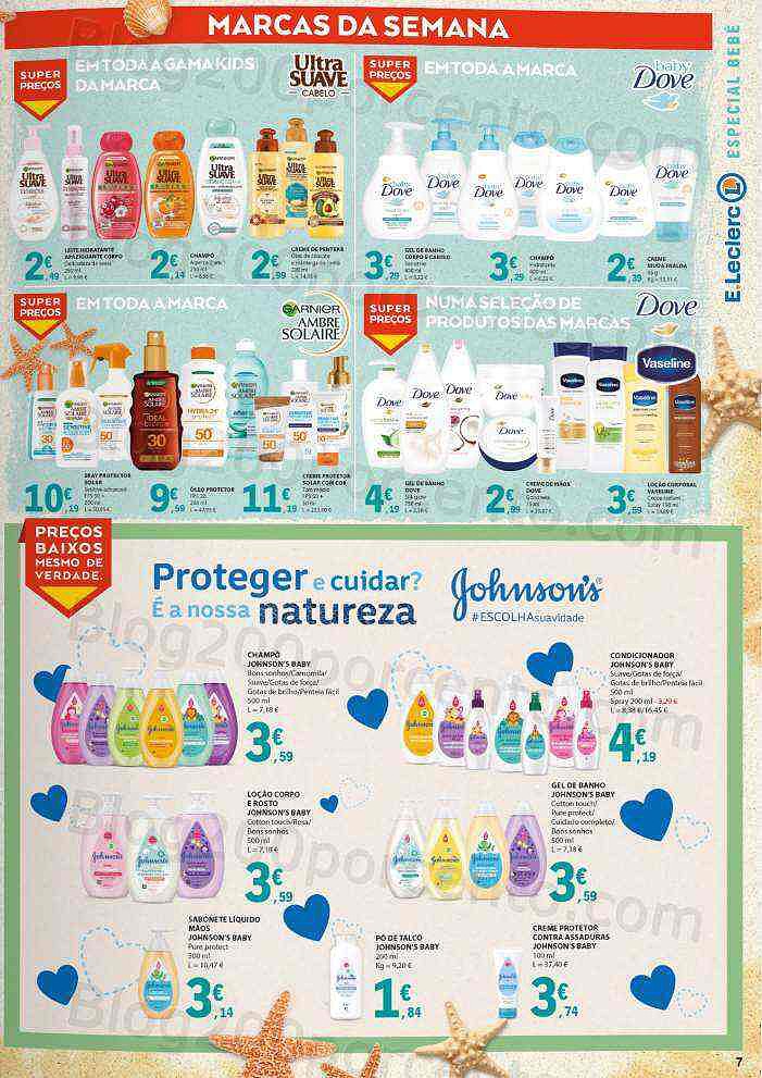 Antevisão Folheto E-LECLERC Bebé Verão Promoções de 31 maio a 12 junho