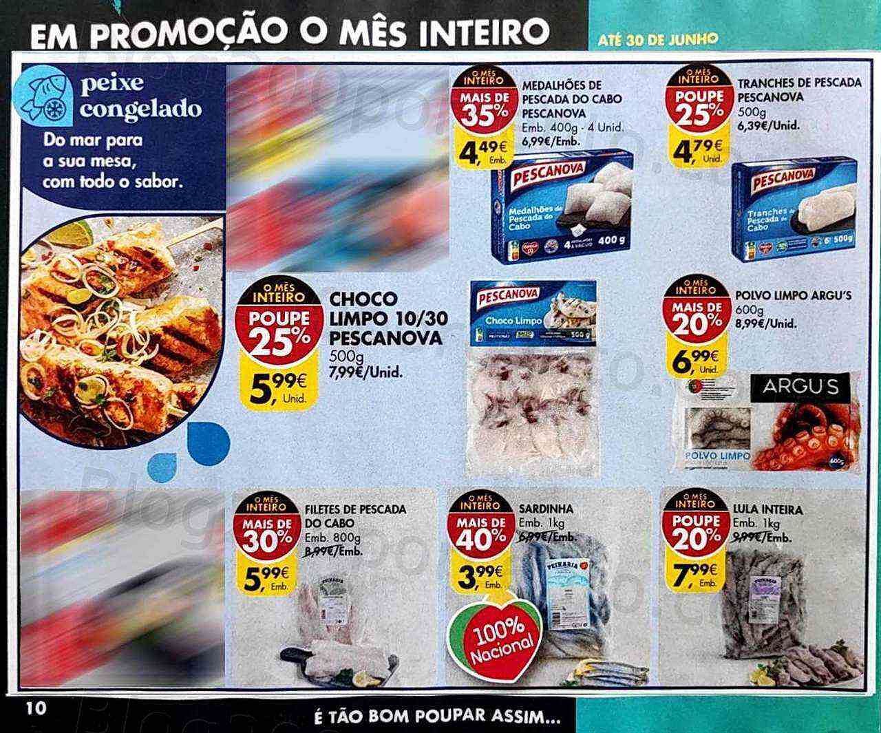 Antevisão Folheto PINGO DOCE Mensal Promoções de 1 a 30 junho