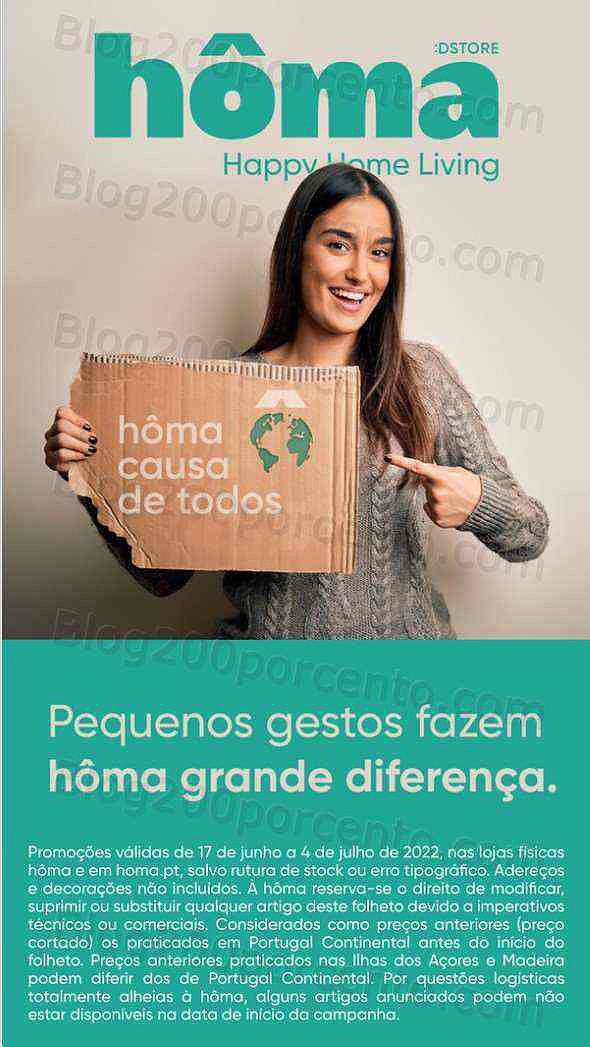 Antevisão Folheto HÔMA Promoções de 17 junho a 4 julho