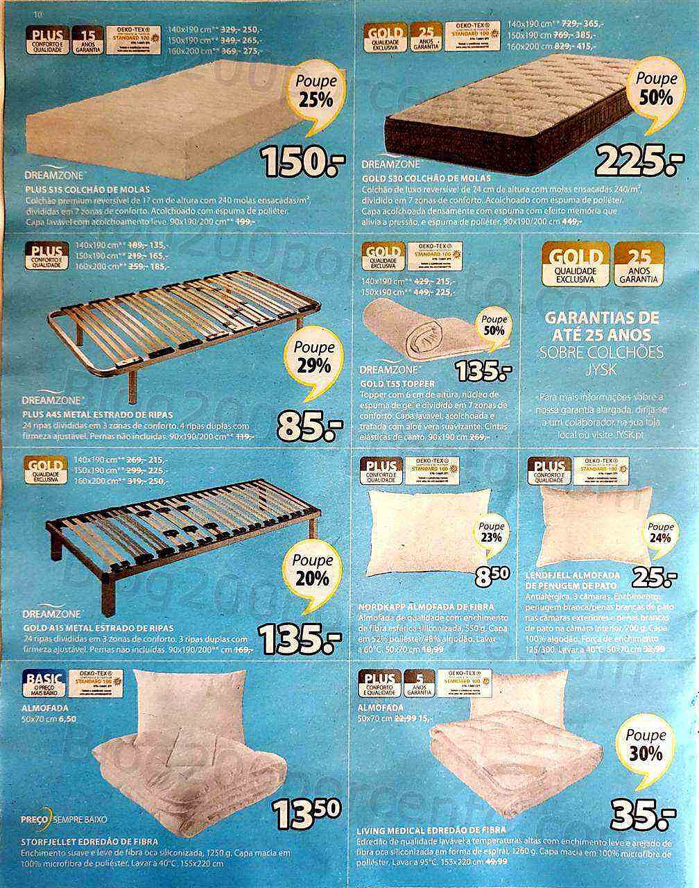 Antevisão Folheto JYSK Promoções de 26 maio a 8 junho