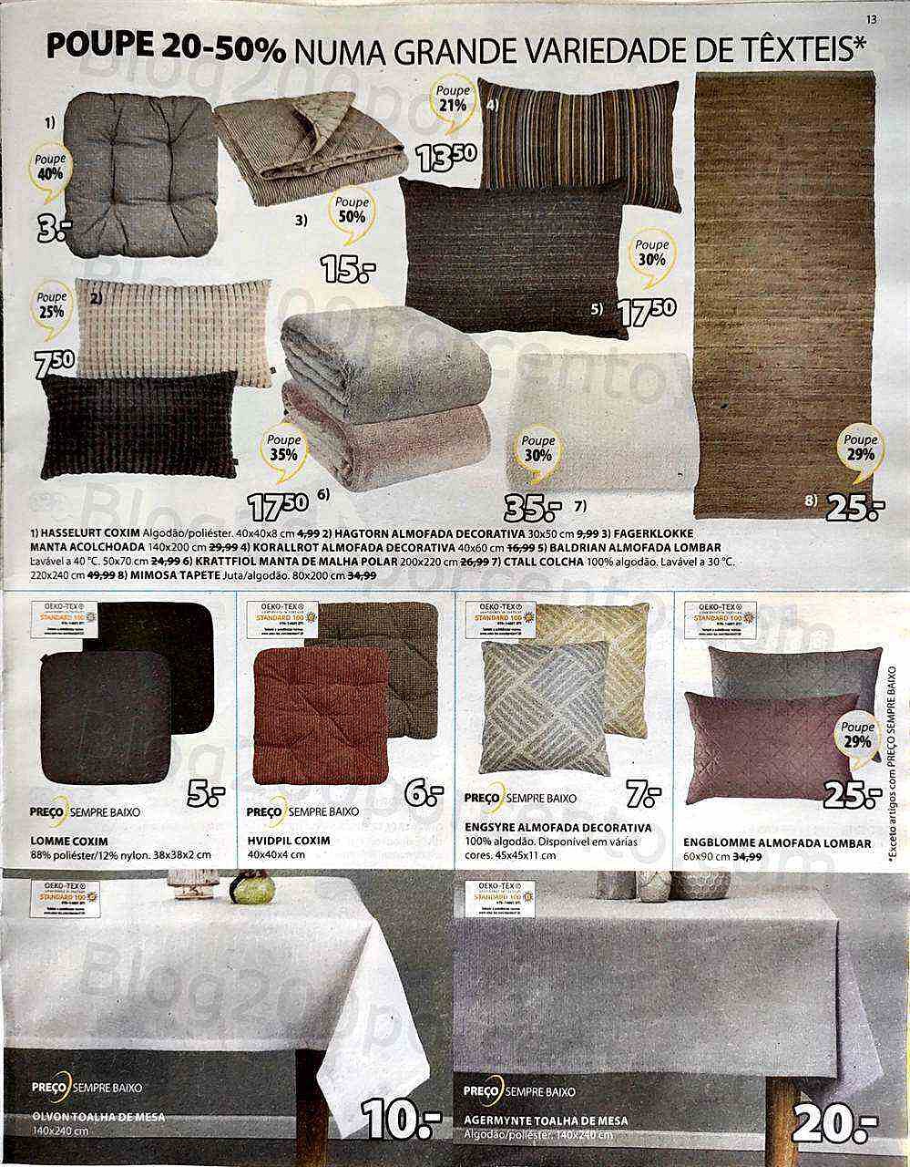 Antevisão Folheto JYSK Promoções de 26 maio a 8 junho