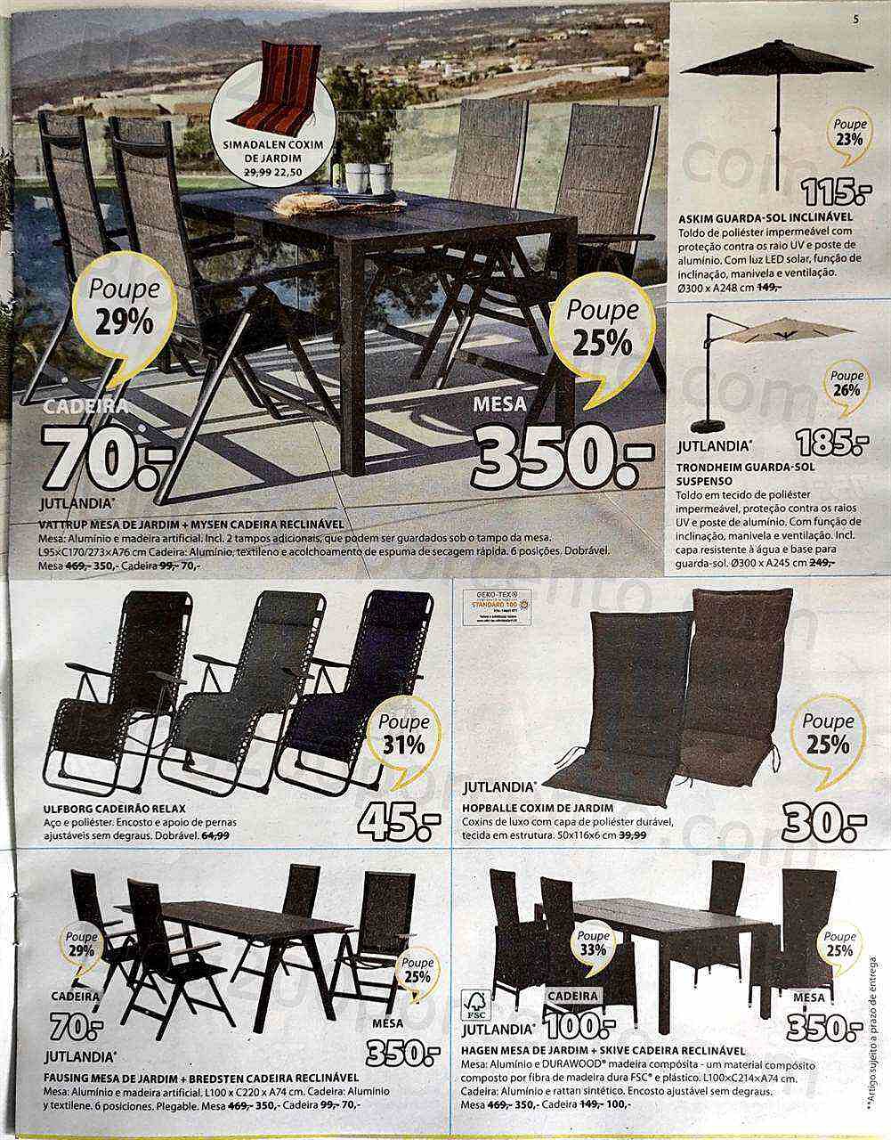 Antevisão Folheto JYSK Promoções de 26 maio a 8 junho