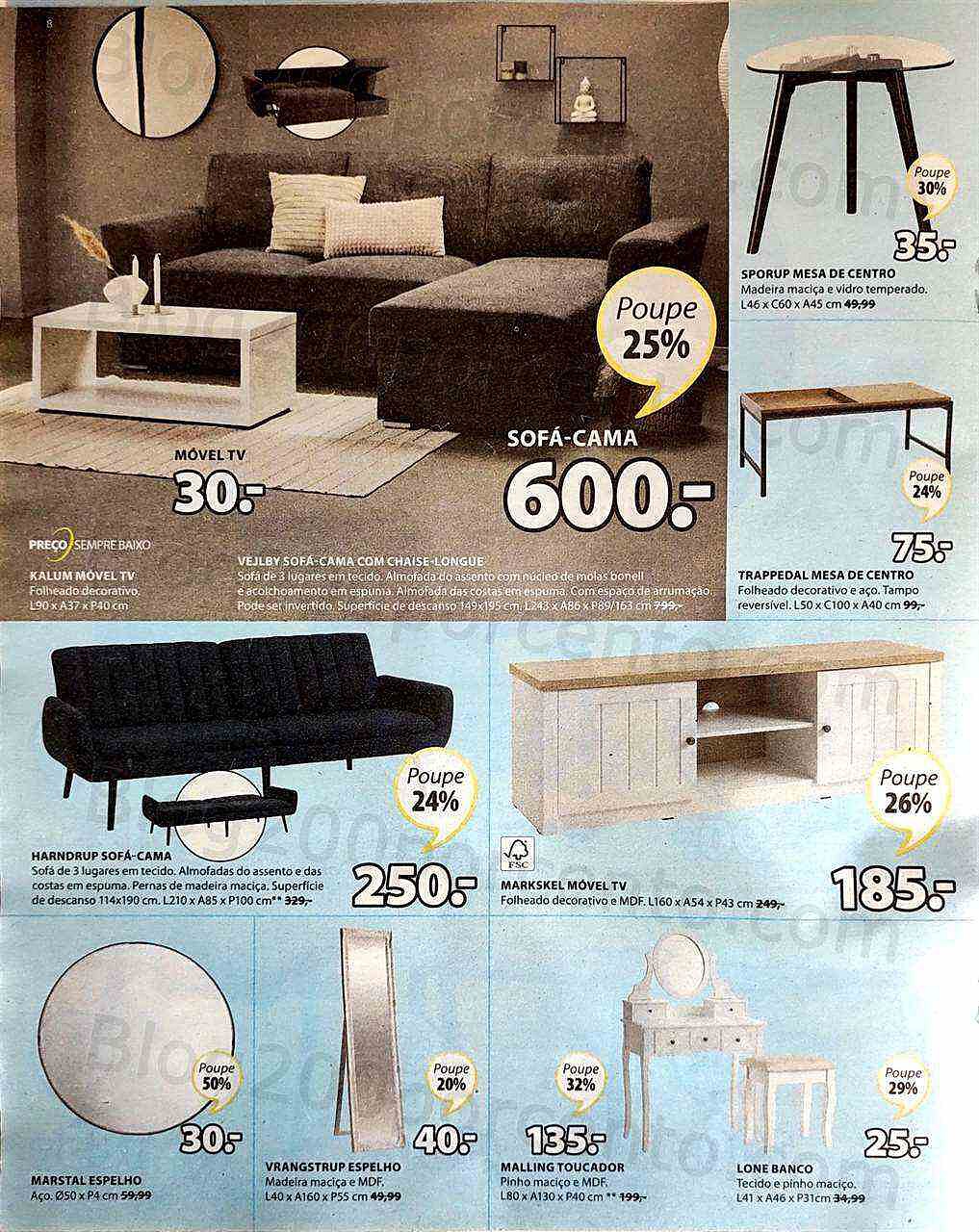 Antevisão Folheto JYSK Promoções de 26 maio a 8 junho