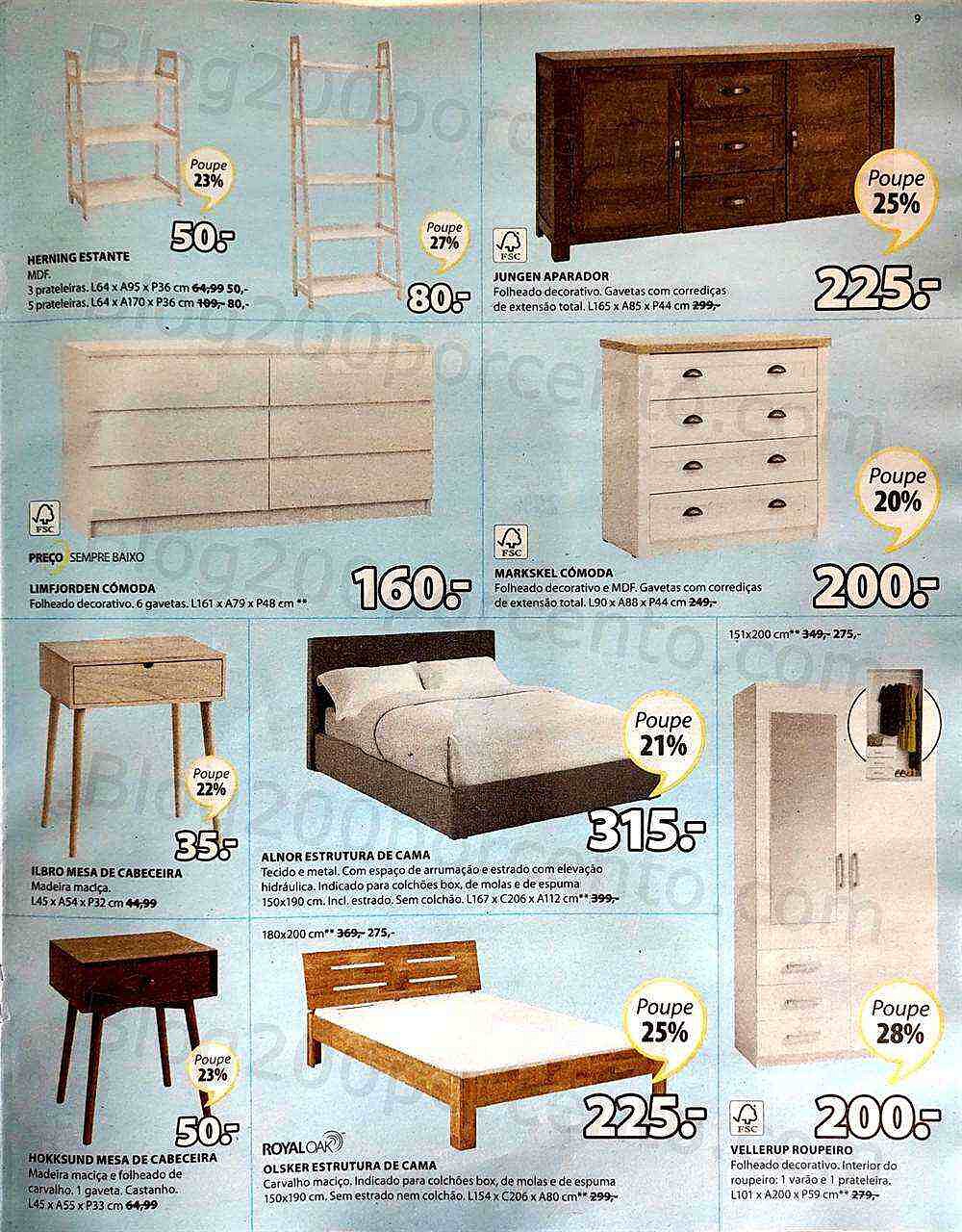 Antevisão Folheto JYSK Promoções de 26 maio a 8 junho