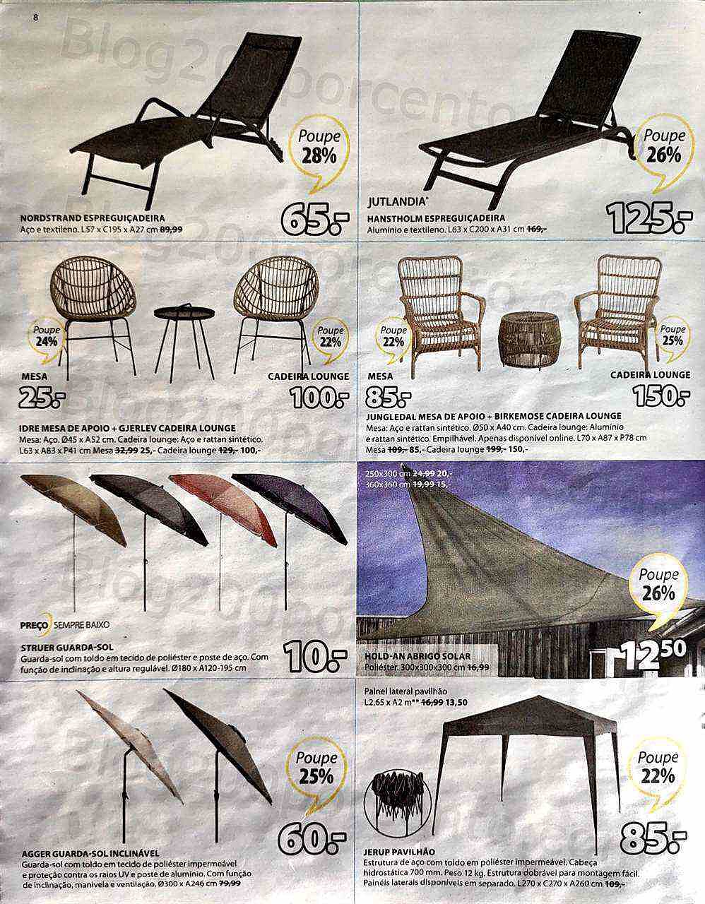 Antevisão Folheto JYSK Promoções de 2 a 15 junho