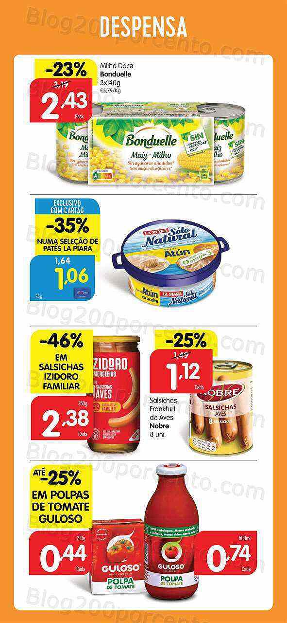 Antevisão Folheto MINIPREÇO Extra Promoções de 2 a 8 junho