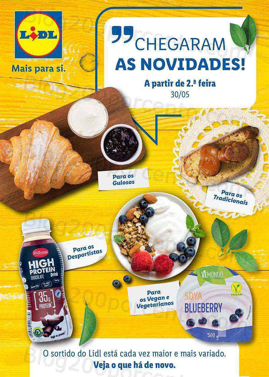 Antevisão Folheto LIDL Novidades Promoções a partir de 30 maio