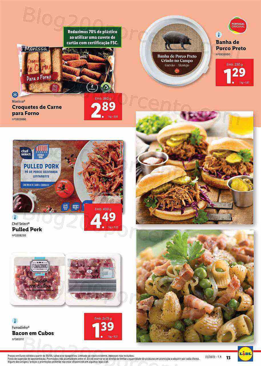 Antevisão Folheto LIDL Novidades Promoções a partir de 30 maio