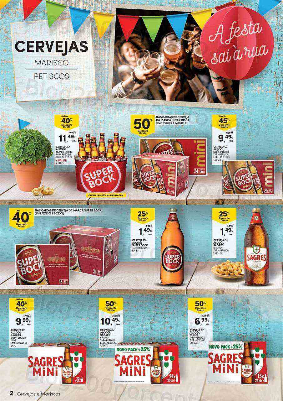 Antevisão Folheto CONTINENTE Santos Populares Promoções de 27 maio a 12 junho