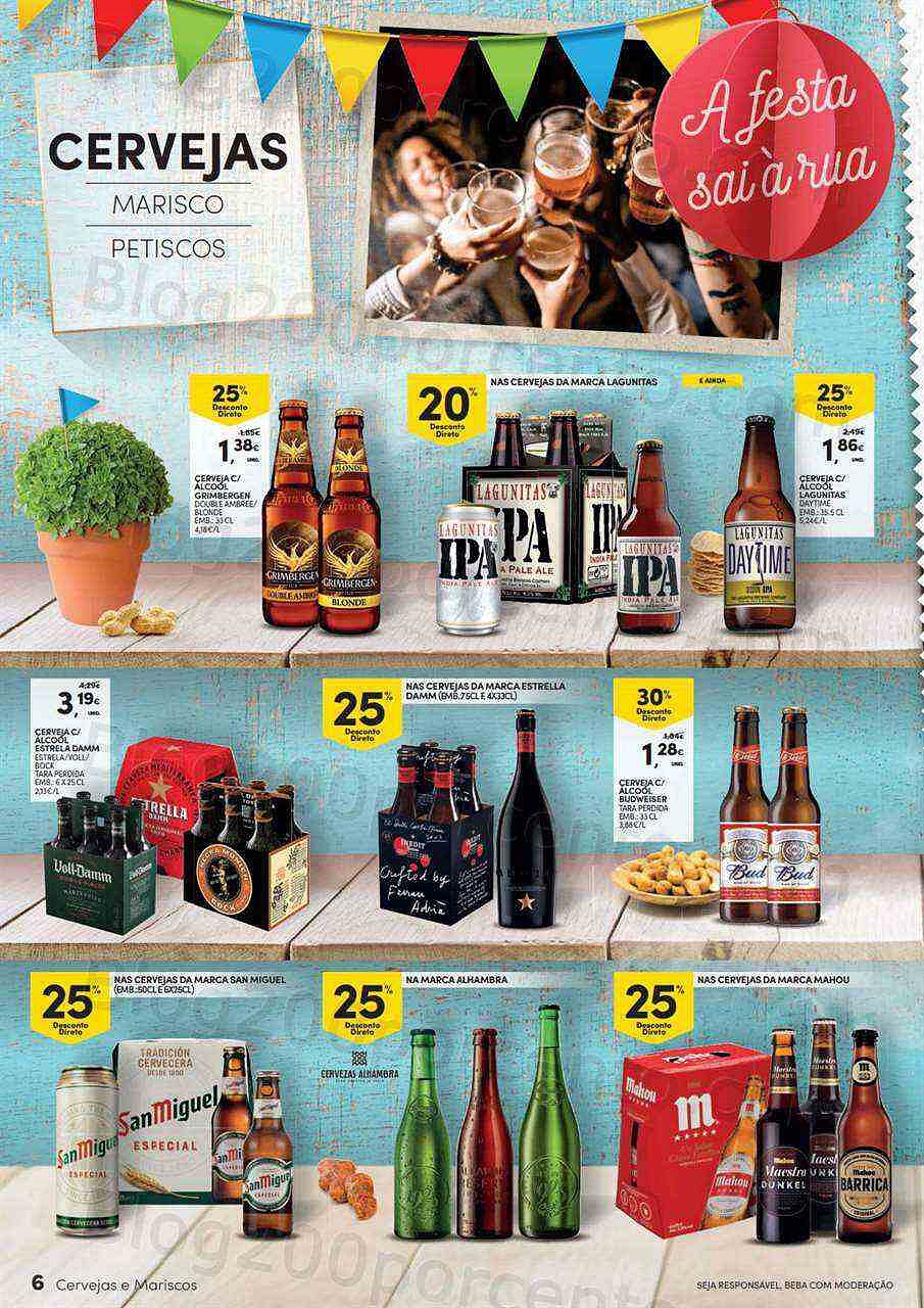 Antevisão Folheto CONTINENTE Santos Populares Promoções de 27 maio a 12 junho