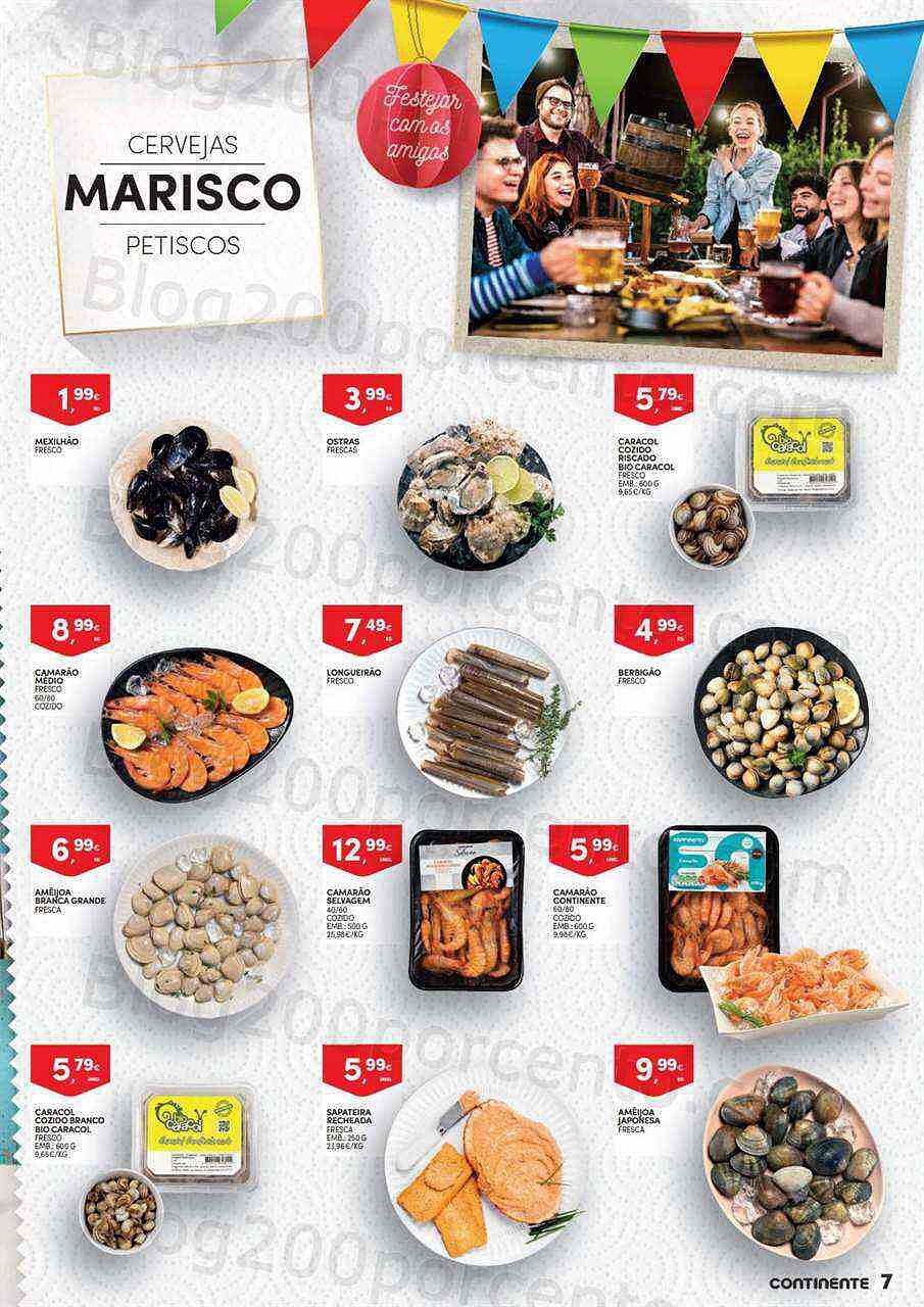 Antevisão Folheto CONTINENTE Santos Populares Promoções de 27 maio a 12 junho