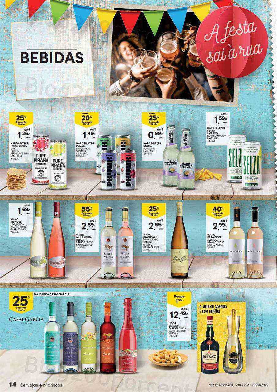 Antevisão Folheto CONTINENTE Santos Populares Promoções de 27 maio a 12 junho