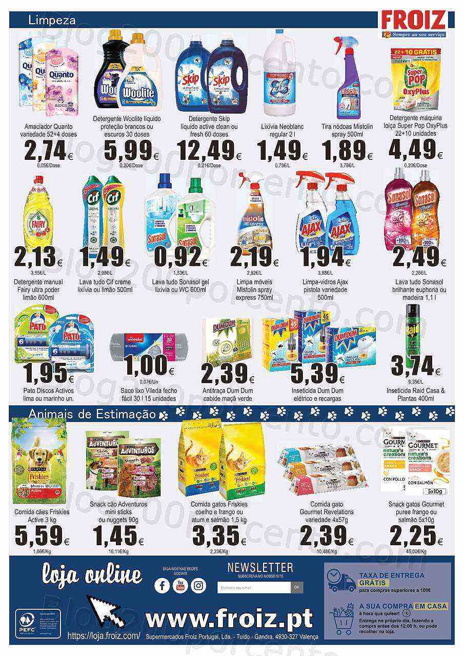 Antevisão Folheto FROIZ Promoções de 2 a 16 junho