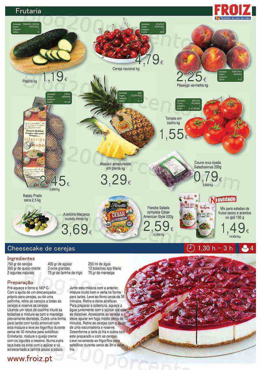 Antevisão Folheto FROIZ Promoções de 17 junho a 6 julho