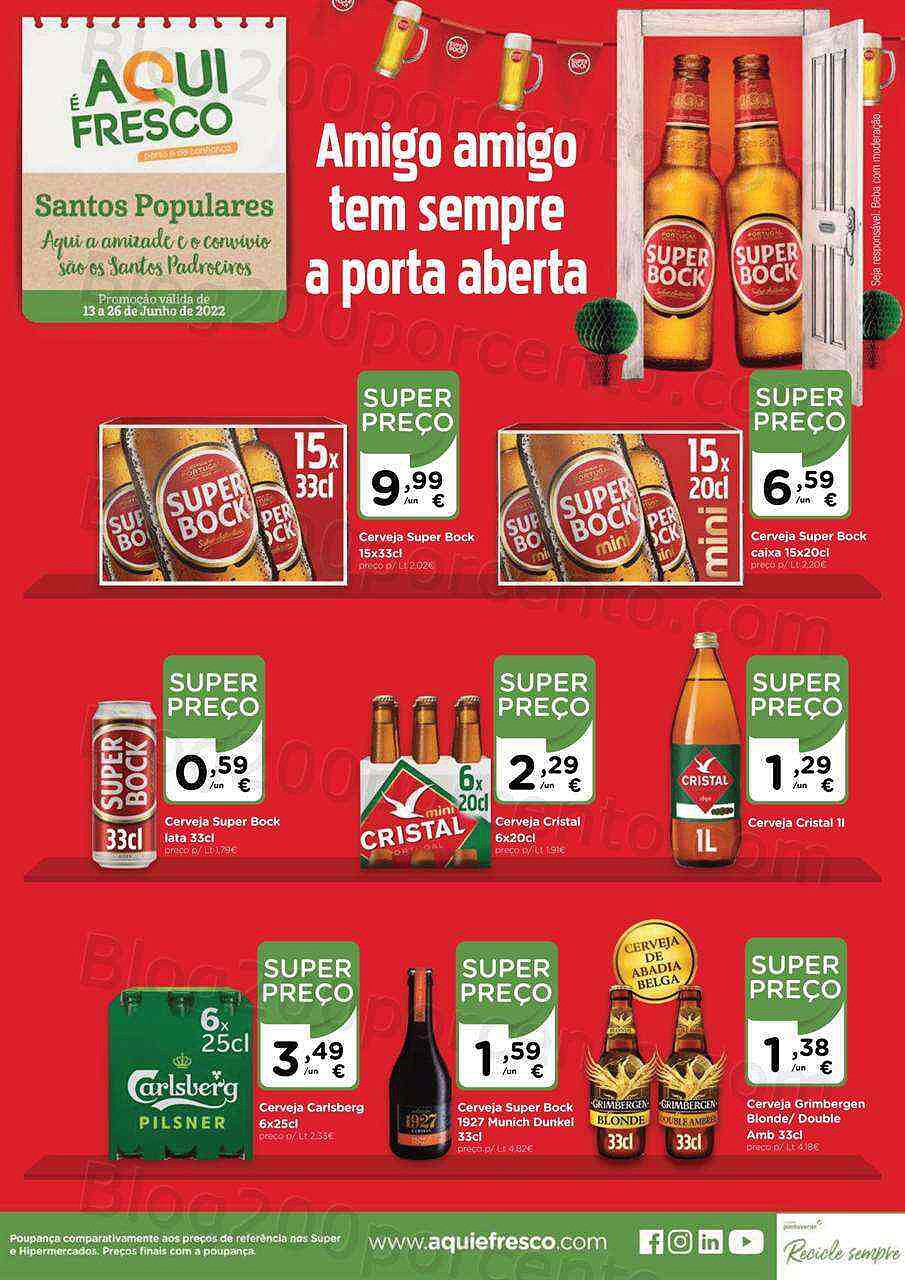 Antevisão Folheto AQUI É FRESCO Extra Promoções de 13 a 26 junho