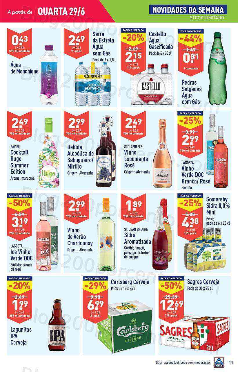 Antevisão Folheto ALDI Promoções de 29 junho a 5 julho