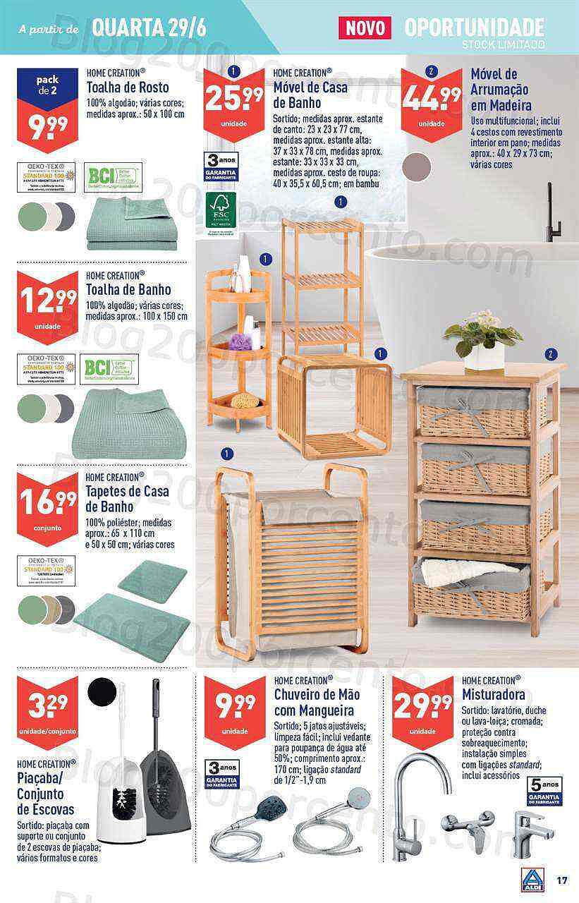 Antevisão Folheto ALDI Promoções de 29 junho a 5 julho