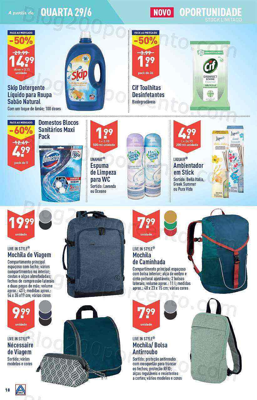 Antevisão Folheto ALDI Promoções de 29 junho a 5 julho