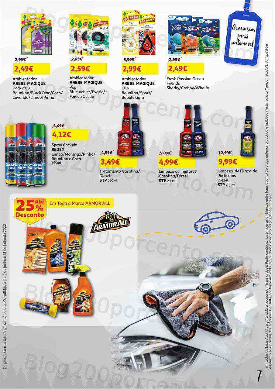 Antevisão Folheto AUCHAN Especial Viagens Promoções até 31 julho