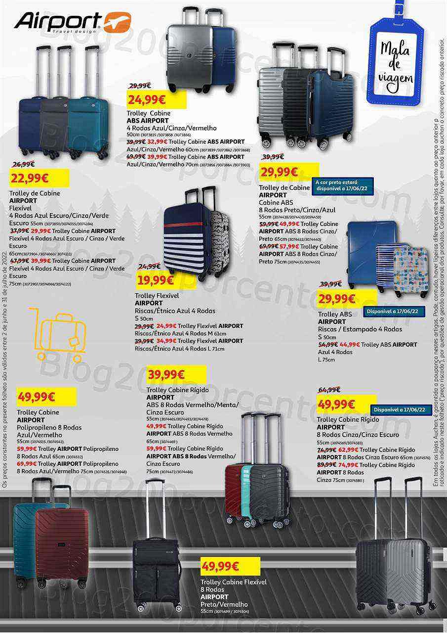 Antevisão Folheto AUCHAN Especial Viagens Promoções até 31 julho