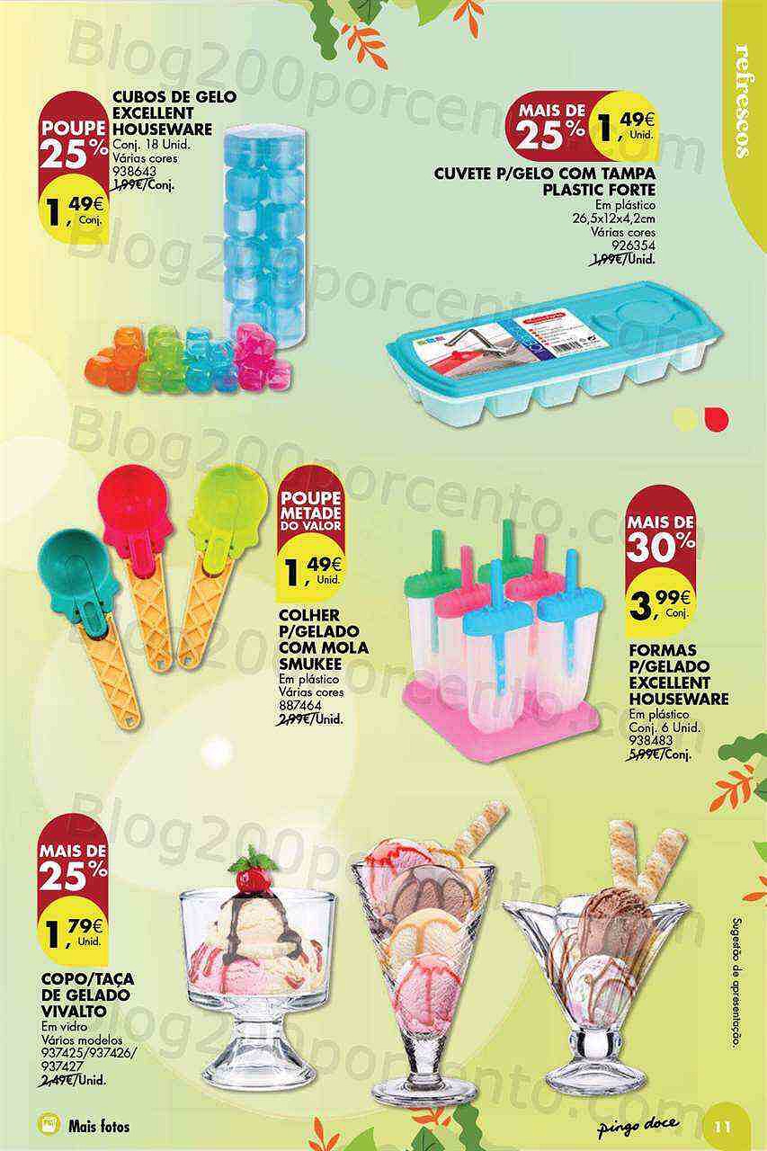 Antevisão Folheto PINGO DOCE Bazar Férias em Grande Promoções de 7 a 27 junho 